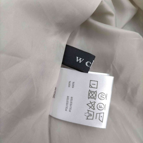ダブルクローゼット w closet バックオープンチェックキャミワンピース レディース FREE