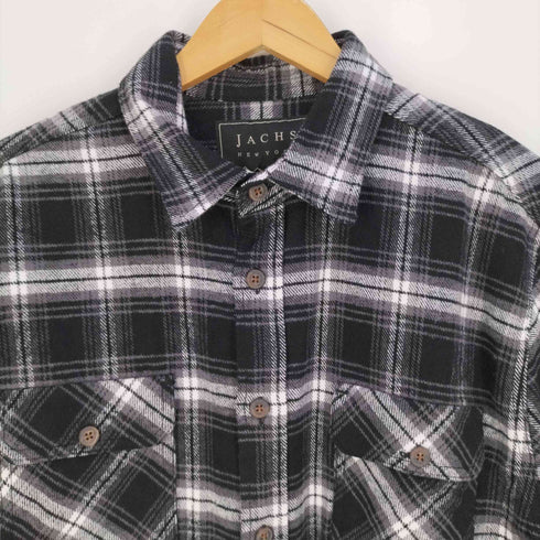 JACHS NEW YORK ネルチェックシャツ メンズ import:XL