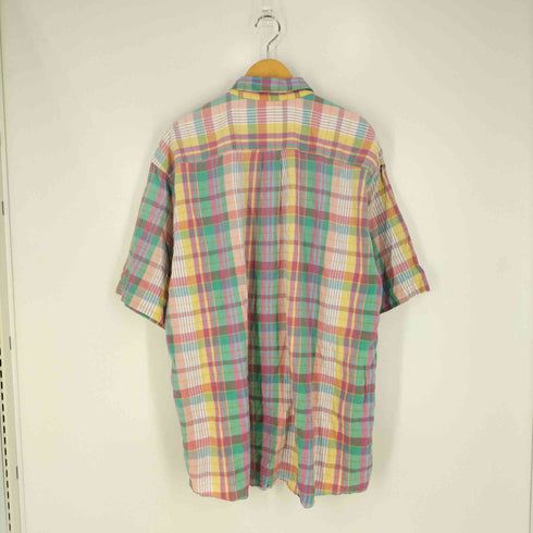 KENNETH GORDON USA製 ボタンダウンチェックシャツ メンズ import:XL