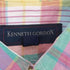 KENNETH GORDON USA製 ボタンダウンチェックシャツ メンズ import:XL