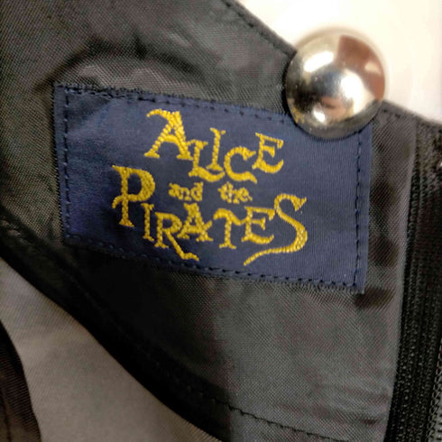 ALICE and the PIRATES ヘッドドレス付 ローズ柄ティアードドレス ワンピース レディース