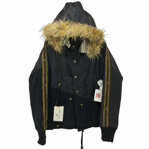グレッグローレン GREG LAUREN 2019AW BLACK ROYAL RETRO PUFFY JACKET メンズ JPN:1
