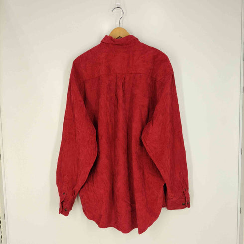エディーバウアー Eddie Bauer 白タグ ボタンダウンコーデュロイシャツ メンズ import:XL