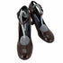 ジルサンダーネイビー JIL SANDER NAVY ベルッテッドヒールパンプス レディース JPN:37