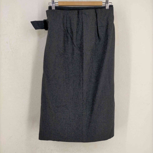 アルマーニコレツィオーニ ARMANI COLLEZIONI タイトスカート ひざ丈 ミモレ丈 カシミヤ混 レディース 40