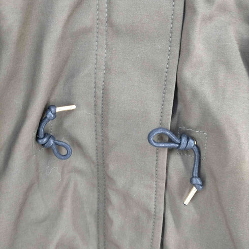 ヴェトモンドゥトラバイユイーティーエスシャトージュン VETEMENTS DE TRAVAIL ETS CHATEAU JUN モッズコート ロング ライナー ラクーンファー レディース 34