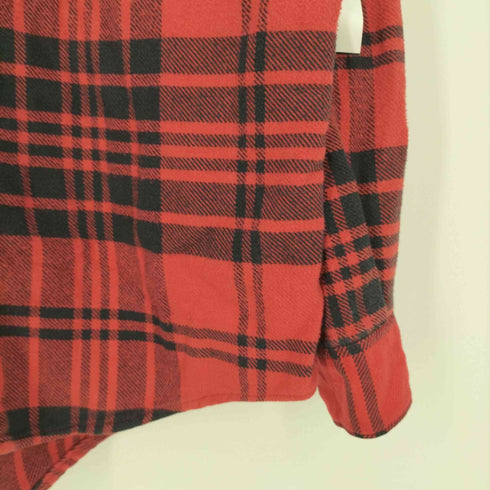 ギャップ Gap OLD オールド デカタグ ネルチェックシャツ メンズ import:XL