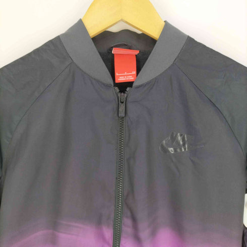 ナイキ NIKE グラデーション ダブルジップブルゾン ボンバージャケット レディース import:S