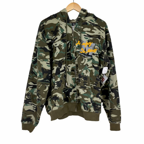 MEDM CAMOUFLAGE FOAM PRINT ZIP HOODIE メンズ JPN:M