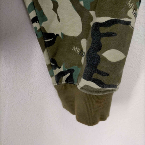 MEDM CAMOUFLAGE FOAM PRINT ZIP HOODIE メンズ JPN:M