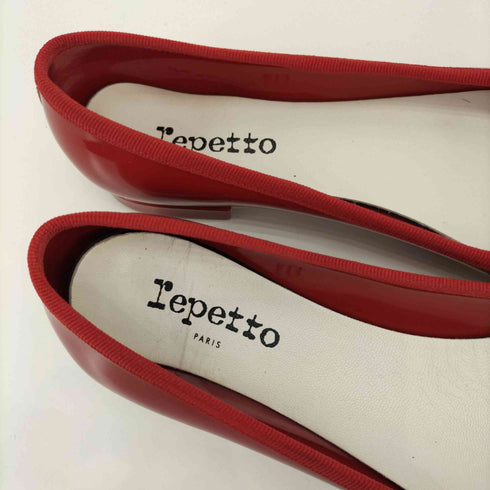 レペット repetto サンドリヨン バレエシューズ フラット エナメルパンプス レディース 40