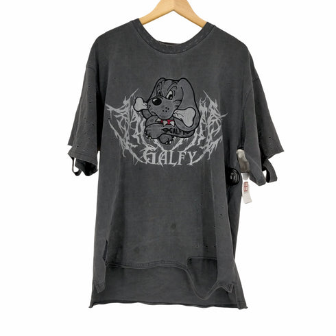 ガルフィー GALFY CRUTCH BRAND 染め染めわんわんボロボロS/S TEE メンズ JPN:L