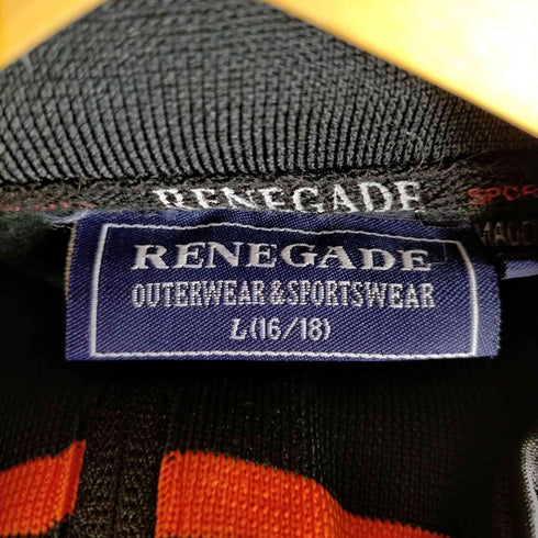 RENEGADE フロント刺繍トラックジャケット メンズ JPN:L
