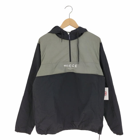 NICCE バイカラー ハーフジップ アノラックパーカー メンズ import:L