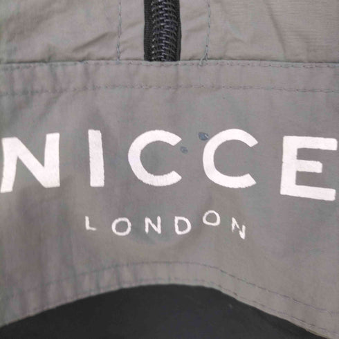 NICCE バイカラー ハーフジップ アノラックパーカー メンズ import:L