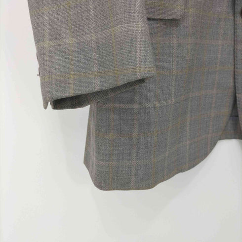 ジバンシィ GIVENCHY チェック MONSIEUR 2Bテーラードジャケット メンズ 96-86-170