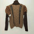 ラインヴァンド LEINWANDE 2020AW フリンジハイネックニット セーター レディース FREE