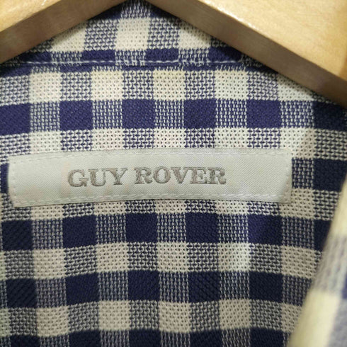 ギローバー GUYROVER ギンガムチェック ワイドカラーシャツ メンズ JPN:2