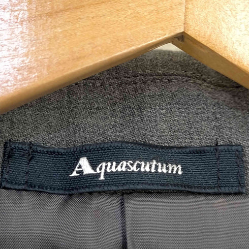 アクアスキュータム AQUASCUTUM スーツ セットアップ 上下 テーラードジャケット シングル 2B タイトスカート レディース 7