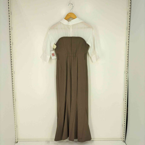 リリアンカラット LILLIAN CARAT トレンチビスチェドッキングワンピース レディース JPN:1