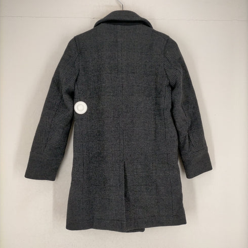 ザリラクス THE RERACS 17AW Pコート ピーコート アウター 中綿 グレンチェック ロング 1 ダークグレー ブラック レディース JPN:1