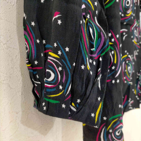 タラジャーモン TARA JARMON カットソー チュニック プルオーバー 総柄 長袖 レディース JPN:36