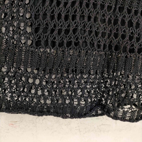 セオリー theory 22SS TISSAGE LACE KNIT SK ニットスカート フレアスカート ロング メッシュ 編み込み レディース JPN:S