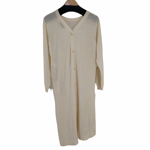 ルメール LEMAIRE ASYMMETRICAL DRESS ニットカーディガン ロング ヴァージンウール レディース import:XS