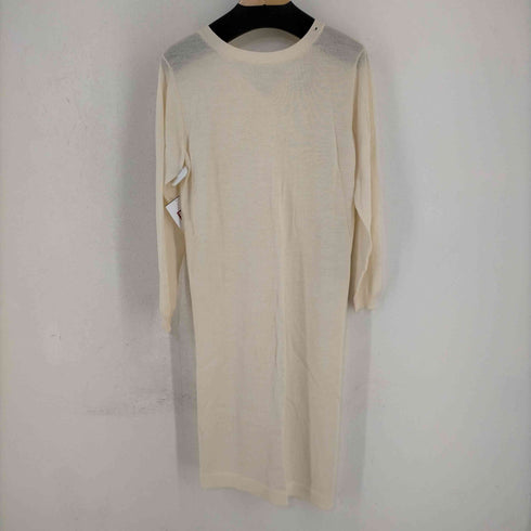 ルメール LEMAIRE ASYMMETRICAL DRESS ニットカーディガン ロング ヴァージンウール レディース import:XS