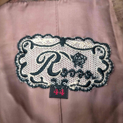 Rossa ジャケット 総柄 ファー 花柄 レディース JPN:44