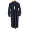 バッカ BACCA バッカ BACCA 22AW ウールサキソニー ロングシャツドレス ワンピース 長袖 34 紺 ネイビー レディース JPN:34