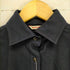 バッカ BACCA バッカ BACCA 22AW ウールサキソニー ロングシャツドレス ワンピース 長袖 34 紺 ネイビー レディース JPN:34