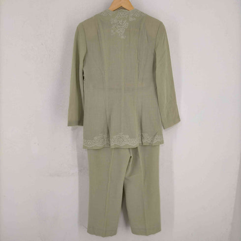 Rossa スーツ セットアップ パンツ 花柄 レース レディース 42