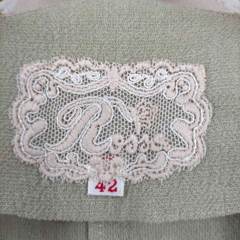 Rossa スーツ セットアップ パンツ 花柄 レース レディース 42