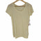 マーガレットハウエル MARGARET HOWELL 22SS FINE COTTON JERSEY コットン ジャージー カットソー Uネック 半袖 F ライトイエロー 黄色 レディース FREE