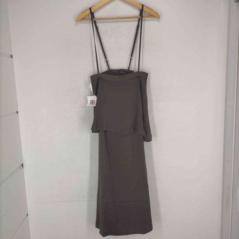 エミ emmi 22AW ニットプル×ペプラムスカート set up レディース 0