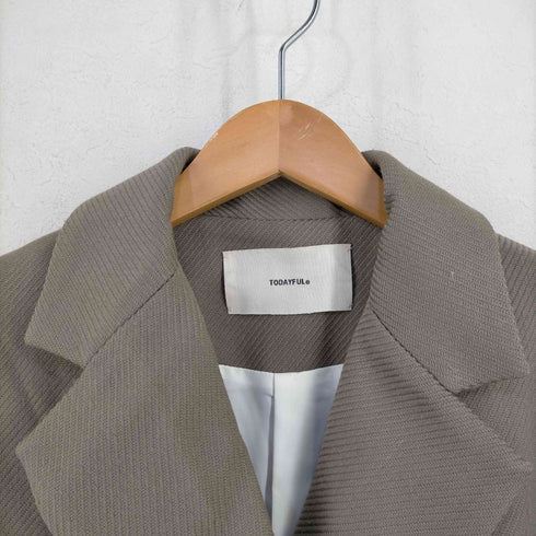 トゥデイフル TODAYFUL 20AW Wool Twill Coat チェスターコート レディース 39