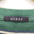 ゲス GUESS ロゴ刺繍 ボーダー S/S Tシャツ メンズ import:L