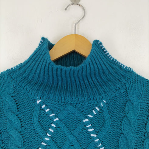 ジュエティ jouetie 22AW クロップドステッチニット レディース JPN:M