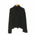ザラ ZARA KNIT SWEATER WITH TURN-UP CUFFS ターンアップ カフス ニットスウェット レディース import:L
