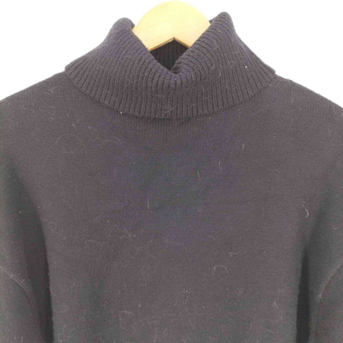 ザラ ZARA KNIT SWEATER WITH TURN-UP CUFFS ターンアップ カフス ニットスウェット レディース import:L