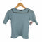 ミナペルホネン mina perhonen mohair T-shirt ニット セーター 半袖 クルーネック レディース