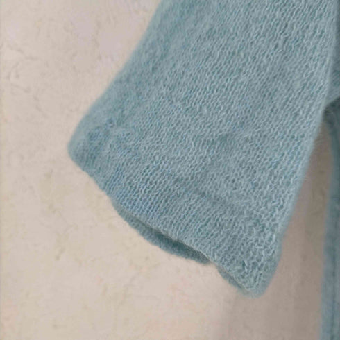 ミナペルホネン mina perhonen mohair T-shirt ニット セーター 半袖 クルーネック レディース