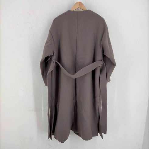 スローブイエナ SLOBE IENA 19AW JSダブルオックスコート ロング ノーカラー ベルト レディース FREE