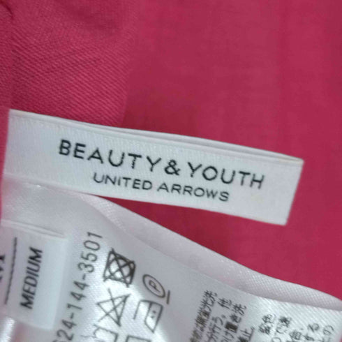 ビューティーアンドユースユナイテッドアローズ BEAUTY & YOUTH UNITED ARROWS リネンウエストギャザーフレアスカート -ウォッシャブル- レディース JPN:M