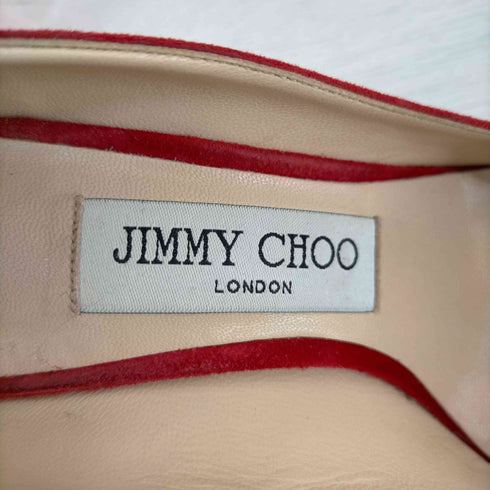 ジミーチュウ JIMMY CHOO ROMY 85 パンプス ポインテッドトゥ ハイヒール スエード レディース EUR:34