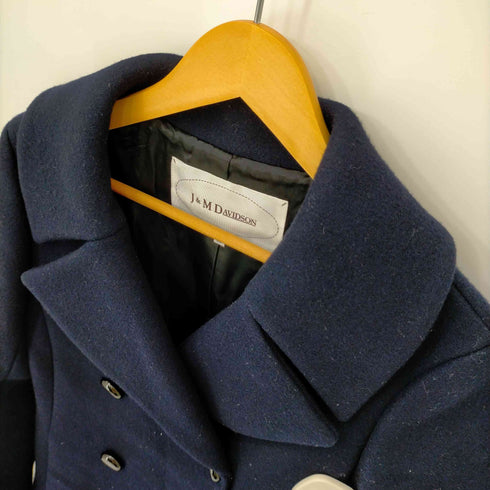 ジェイアンドエムデヴィッドソン J&M Davidson コート ダブルボタン アウター ウール レディース 10