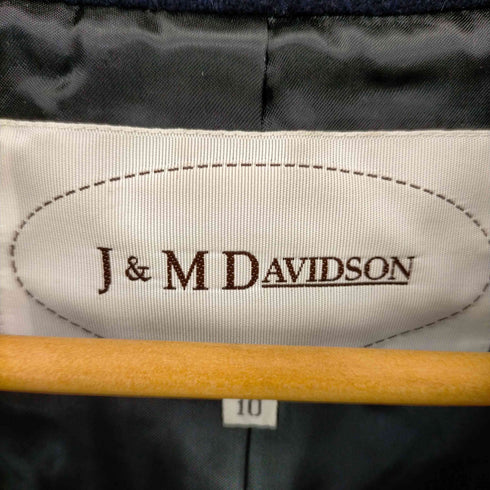 ジェイアンドエムデヴィッドソン J&M Davidson コート ダブルボタン アウター ウール レディース 10