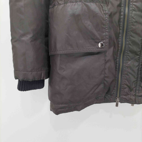 ブラックバレットバイニールバレット BLACKBARRETT by neil barrett ダブルジップ ダウンジャケット メンズ JPN:2
