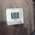 UNO UOMO ラムレザー ジップアップ ライダースジャケット メンズ JPN:L